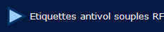  Etiquettes antivol souples RF