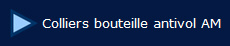 Colliers bouteille antivol AM